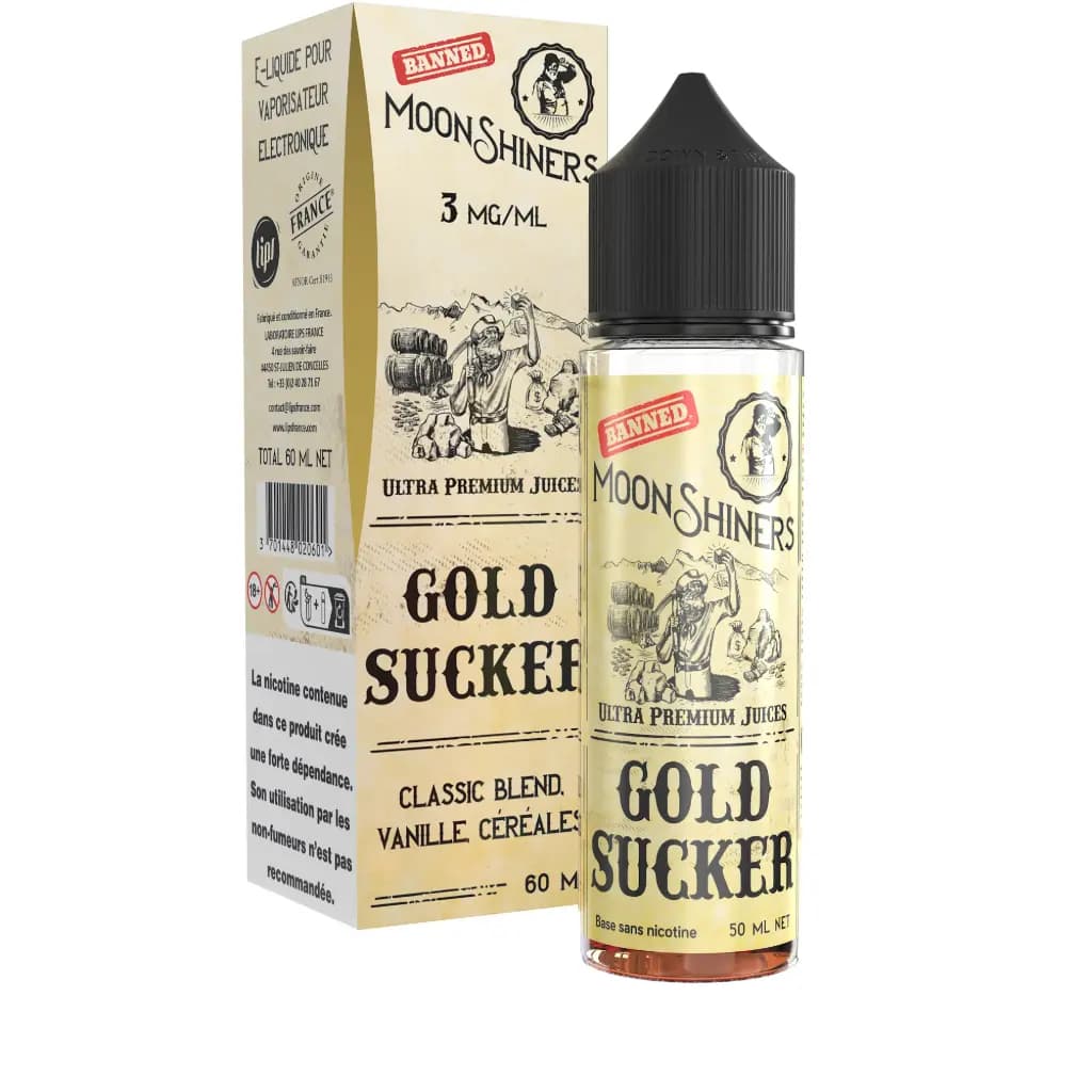 Gold Sucker - Moonshiners - Pack 3mg