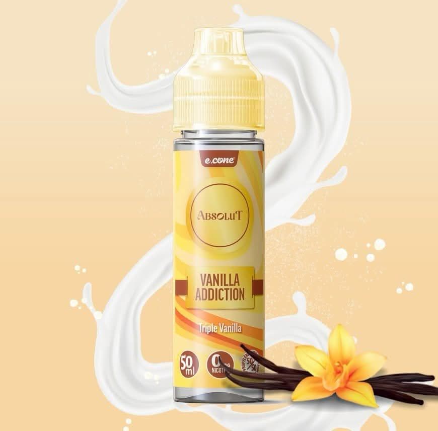 Absolut Vanilla Addiction - E-CONE - 50ml 